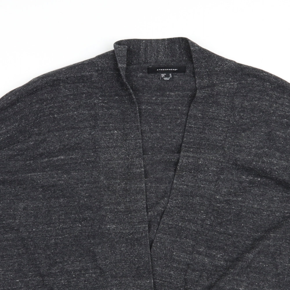 Womens UK Size 10 Atmosphere Grey Cardigan Jumper