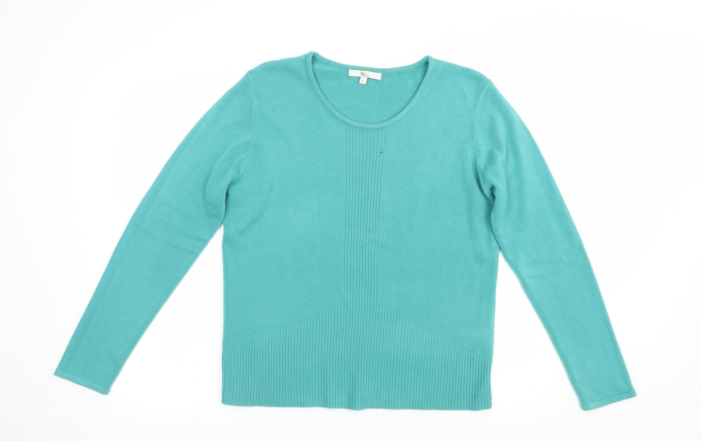 Womens UK Size L Klass Green Pullover Jumper