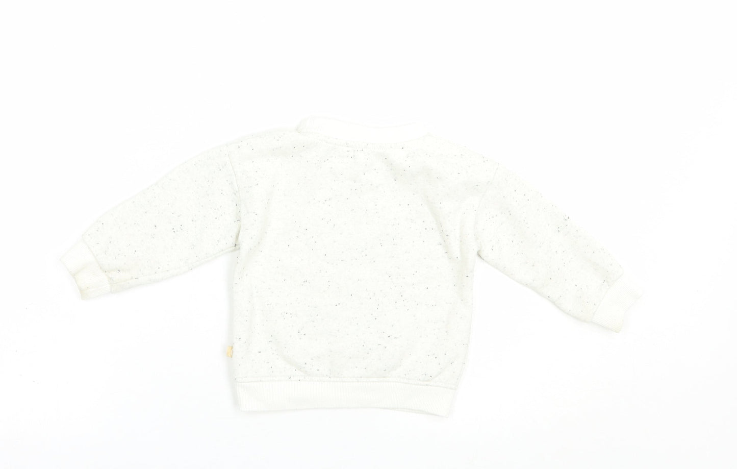 Primark Baby Ivory  Cotton Pullover Jumper Size 12-18 Months  Pullover - Mu Crew