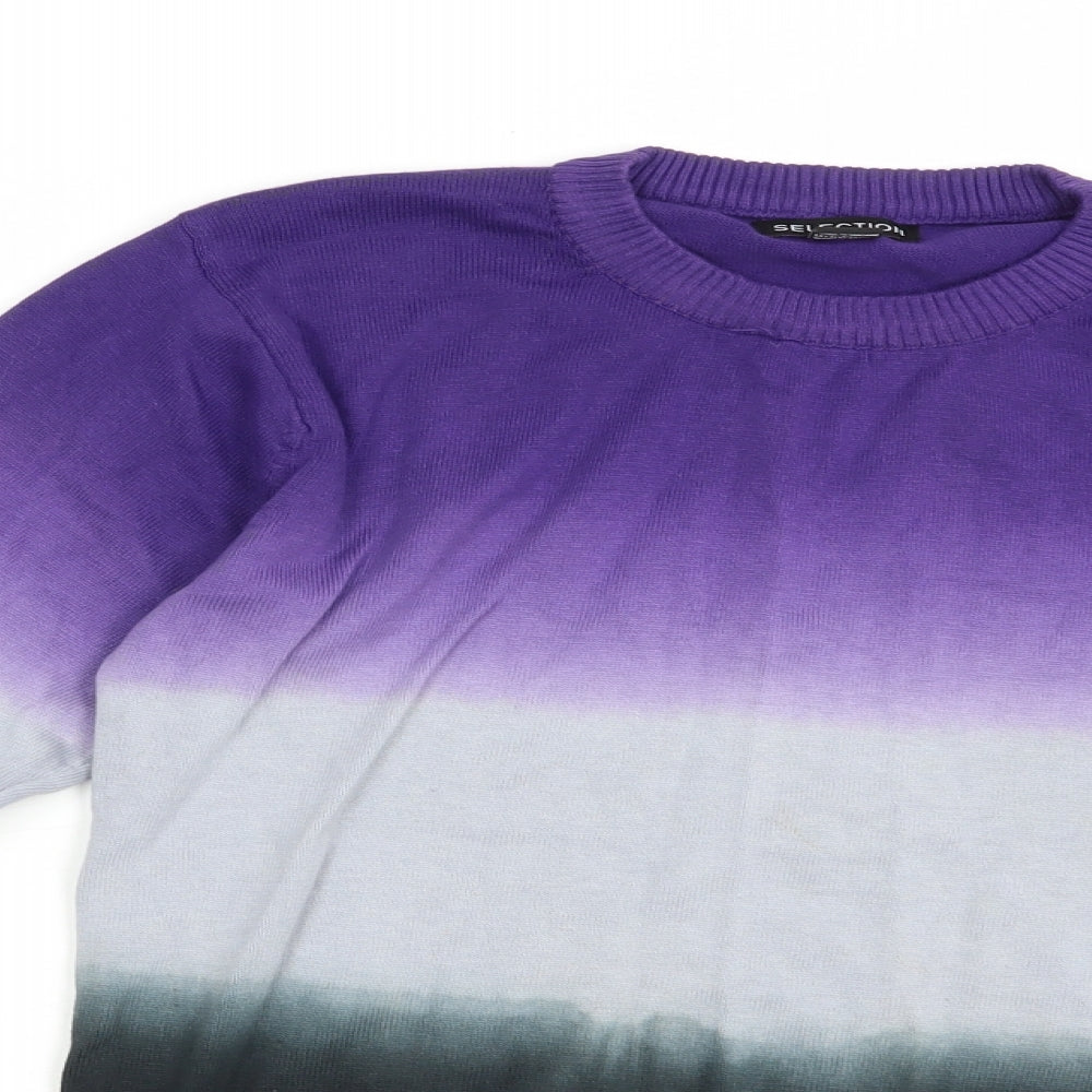 Womens UK Size L Selection Multicoloured Pullover Jumper
