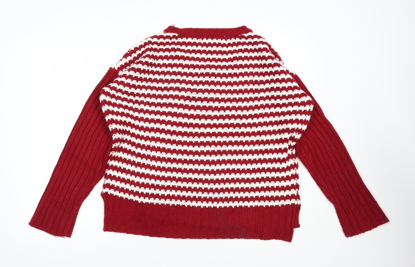 Womens UK Size 16 Internacionale Red Pullover Jumper