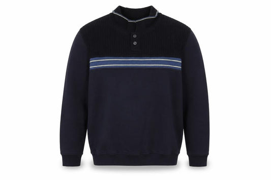Mens UK Size L BHS Blue Pullover Jumper