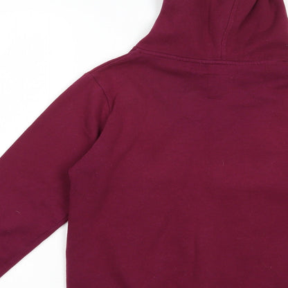 Primark Womens Purple  Cotton Pullover Hoodie Size 6  Pullover - Mickey Mouse