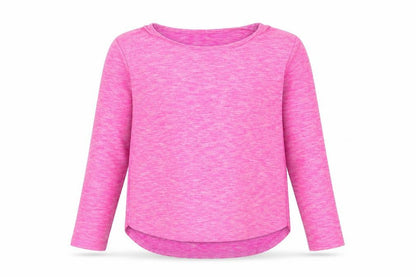 Dunnes Girls Pink  Polyester Basic T-Shirt Size 8-9 Years Round Neck