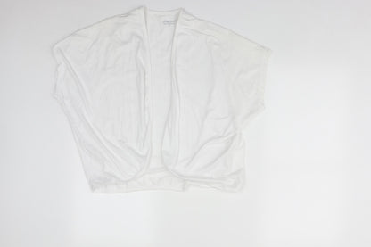 Womens UK Size 18 BEING CASUAL White Shrug Jumper