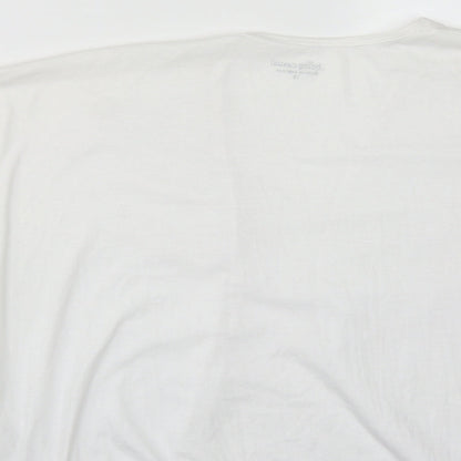 Womens UK Size 18 BEING CASUAL White Shrug Jumper
