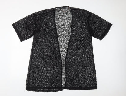 Womens UK Size S Atmosphere Black Shrug Jumper