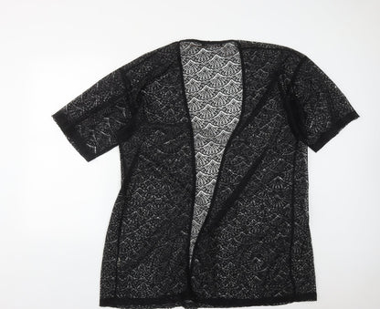 Womens UK Size S Atmosphere Black Shrug Jumper