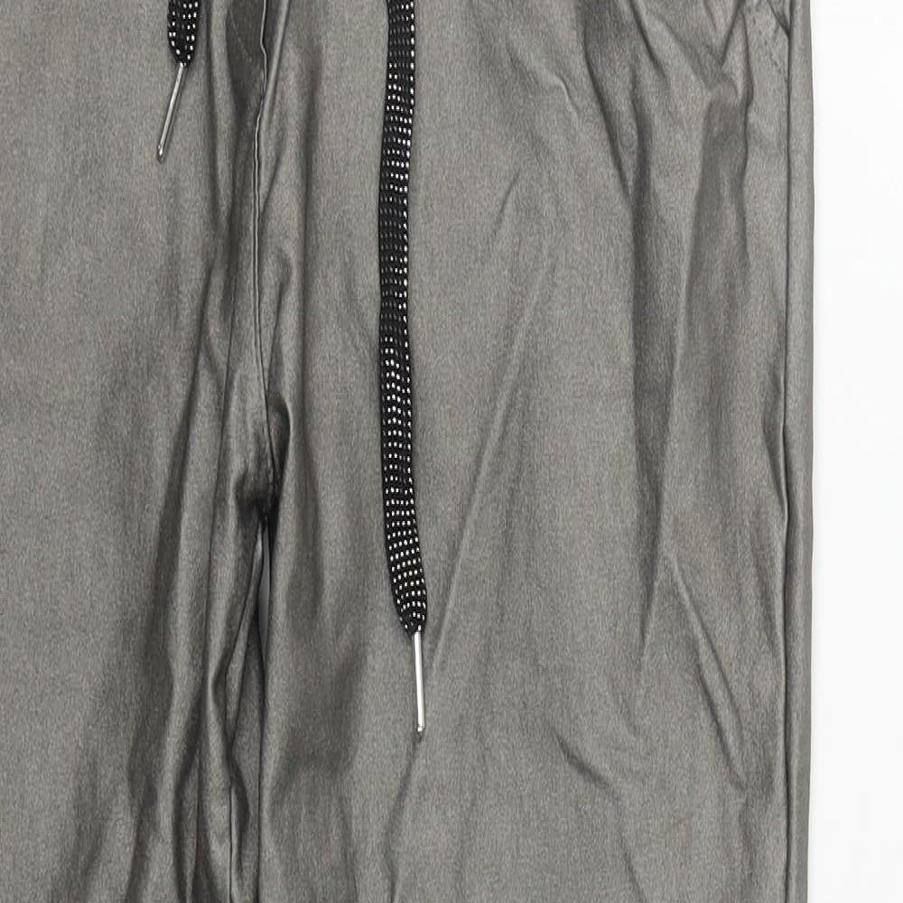 Womens UK Size 28 in Preworn Regular Fit Sweatpants Silver Trousers