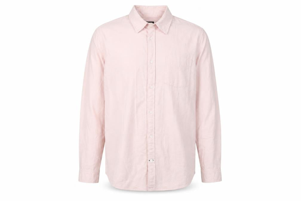 Mens UK Size L Gap Pink  Button-Up Long Sleeve Casual Shirt