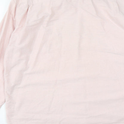 Mens UK Size L Gap Pink  Button-Up Long Sleeve Casual Shirt