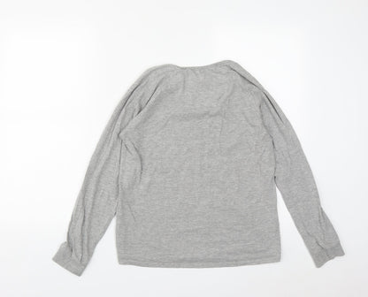Womens UK Size M Marks and Spencer Grey Pullover Sweatshirt