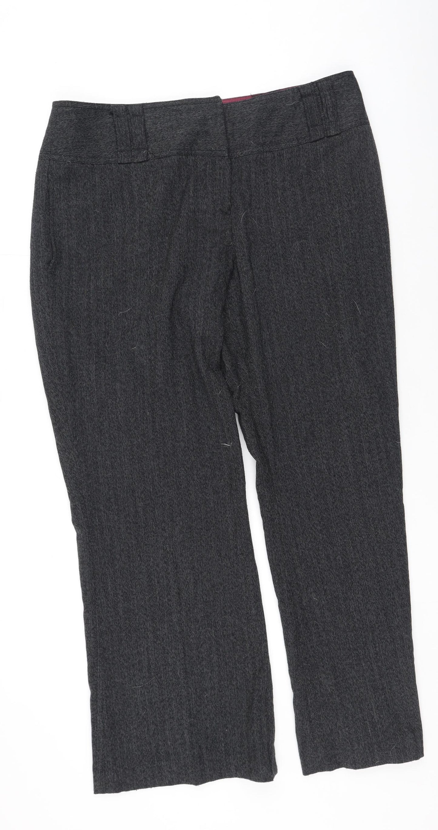 Womens UK Size 16 NEXT Regular Fit  Grey Trousers