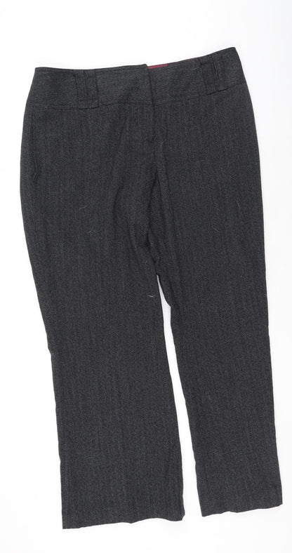 Womens UK Size 16 NEXT Regular Fit  Grey Trousers