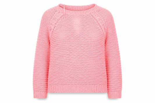 Womens UK Size S New Look Pink Pullover Jumper