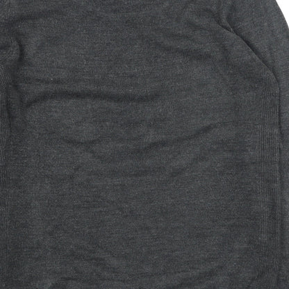 Primark  Womens Grey Round Neck  Acrylic Pullover Jumper Size 8