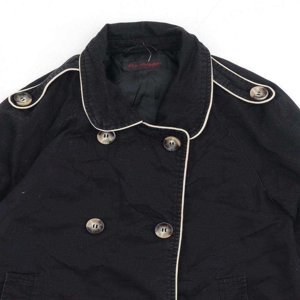 Womens UK Size 12 Miss Selfridge Black Jacket