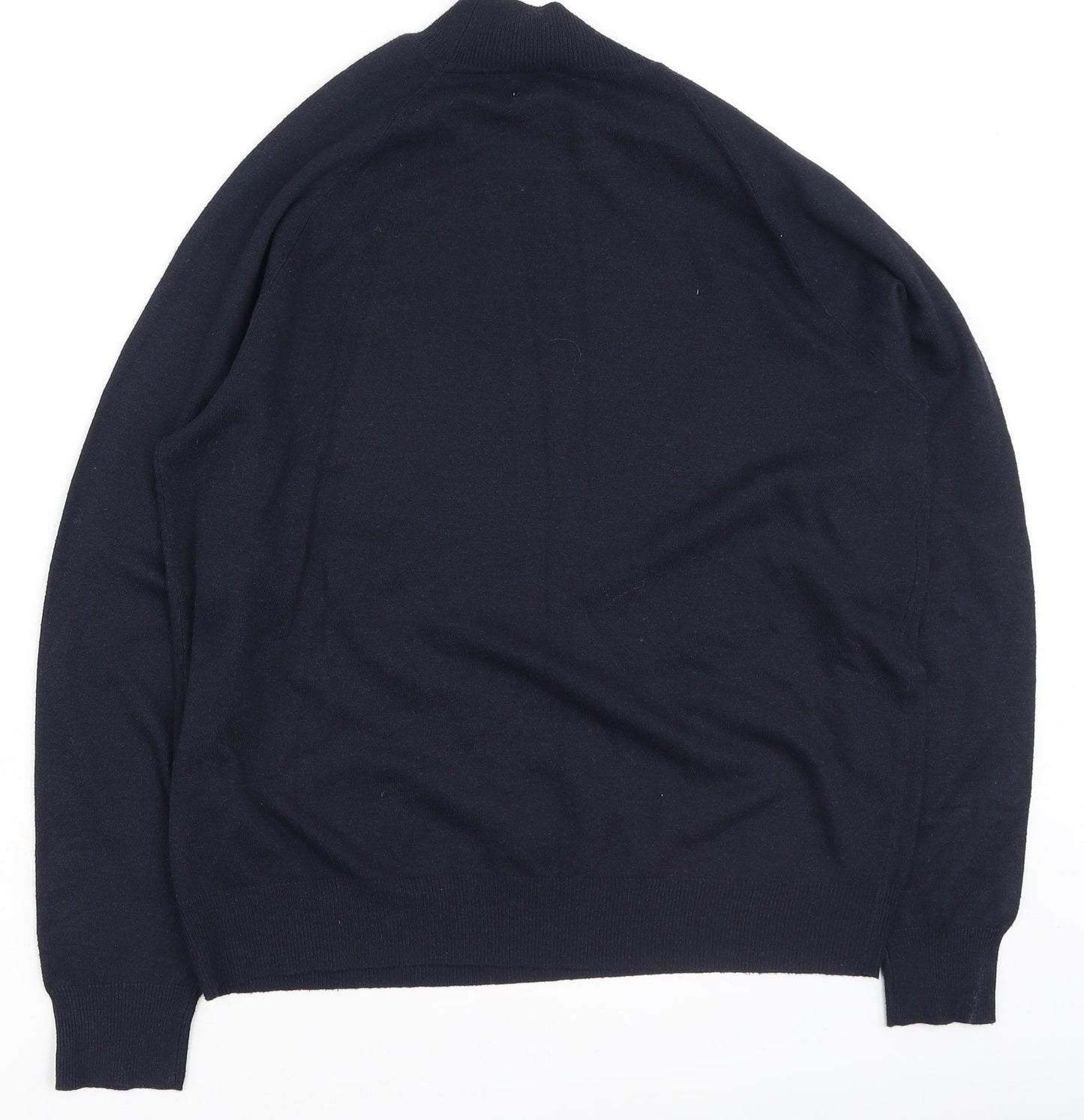 Primark Womens Blue Round Neck  Polyester Pullover Jumper Size L