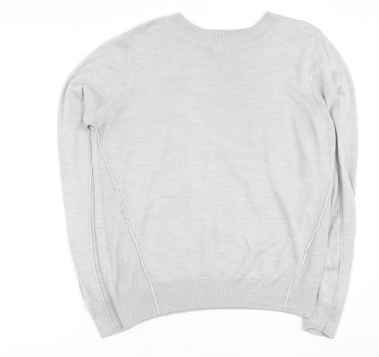 Womens UK Size 16 Very Grey Pullover Jumper