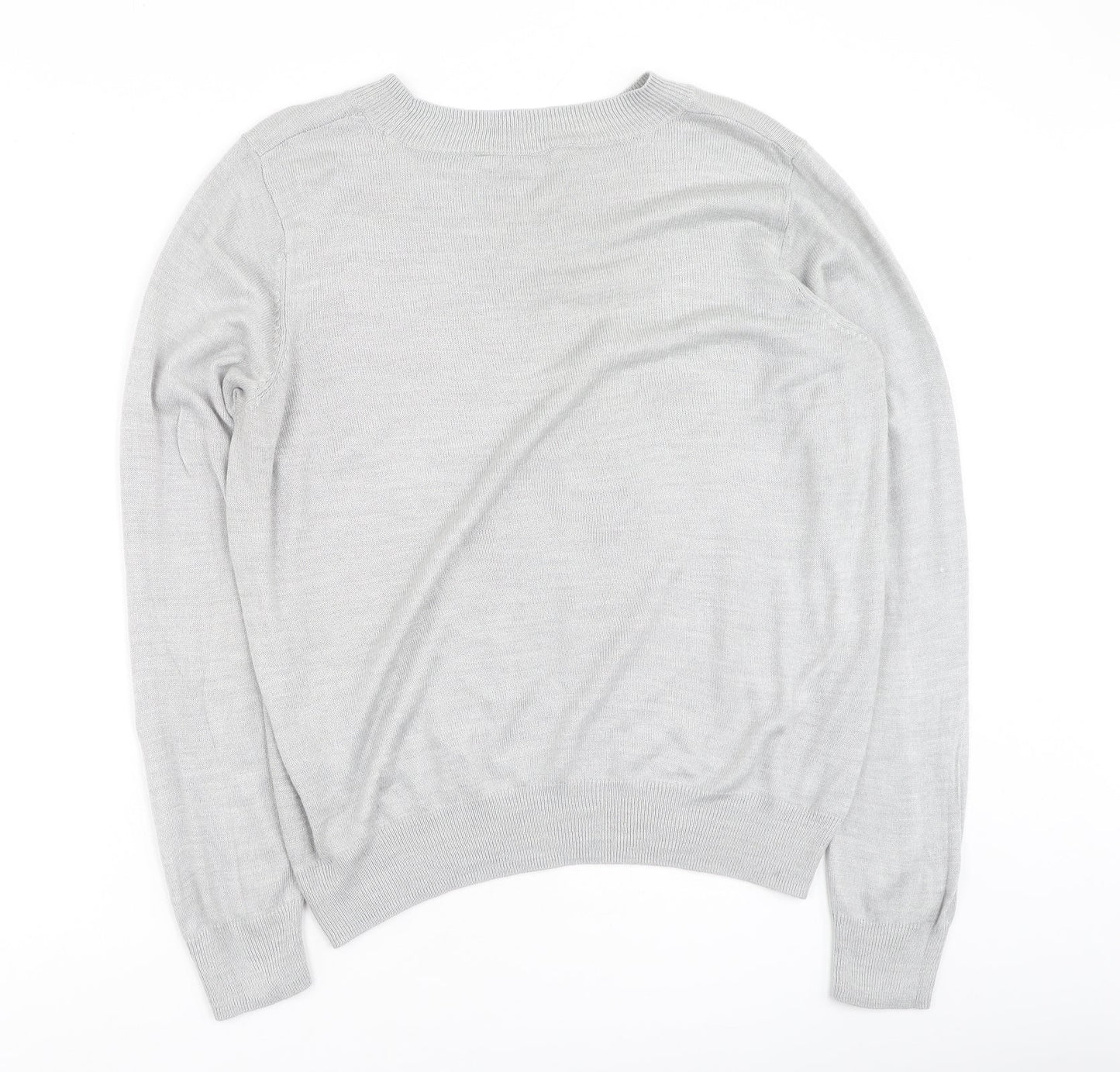 Womens UK Size 16 Very Grey Pullover Jumper