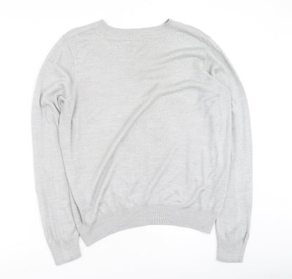 Womens UK Size 16 Very Grey Pullover Jumper