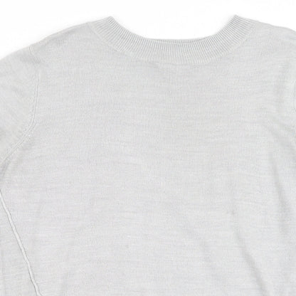 Womens UK Size 16 Very Grey Pullover Jumper