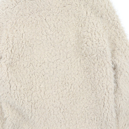 Primark Womens Beige   Kimono Coatigan Size 10