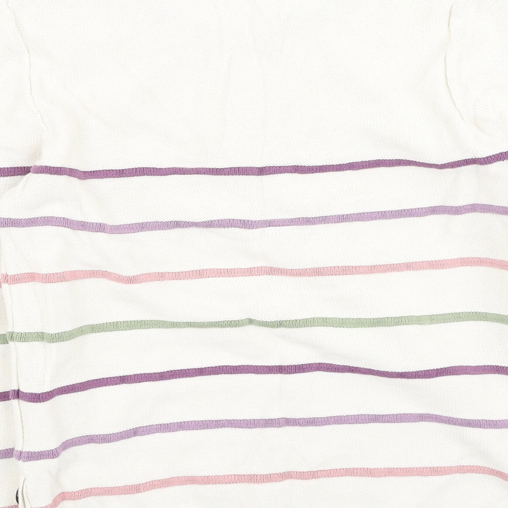 Womens UK Size S isle Multicoloured Pullover Jumper
