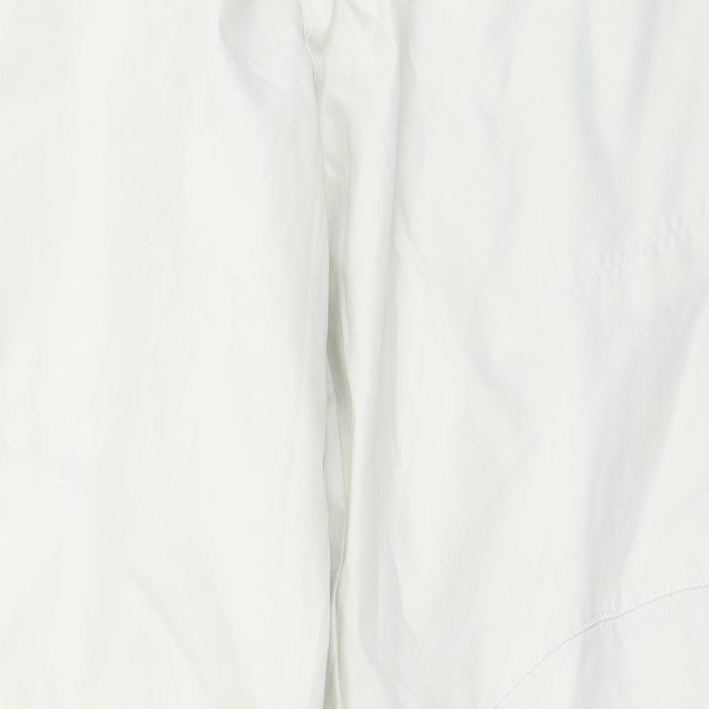 Cotton Traders Womens Beige  Polyester Trousers  Size M L32 in Regular