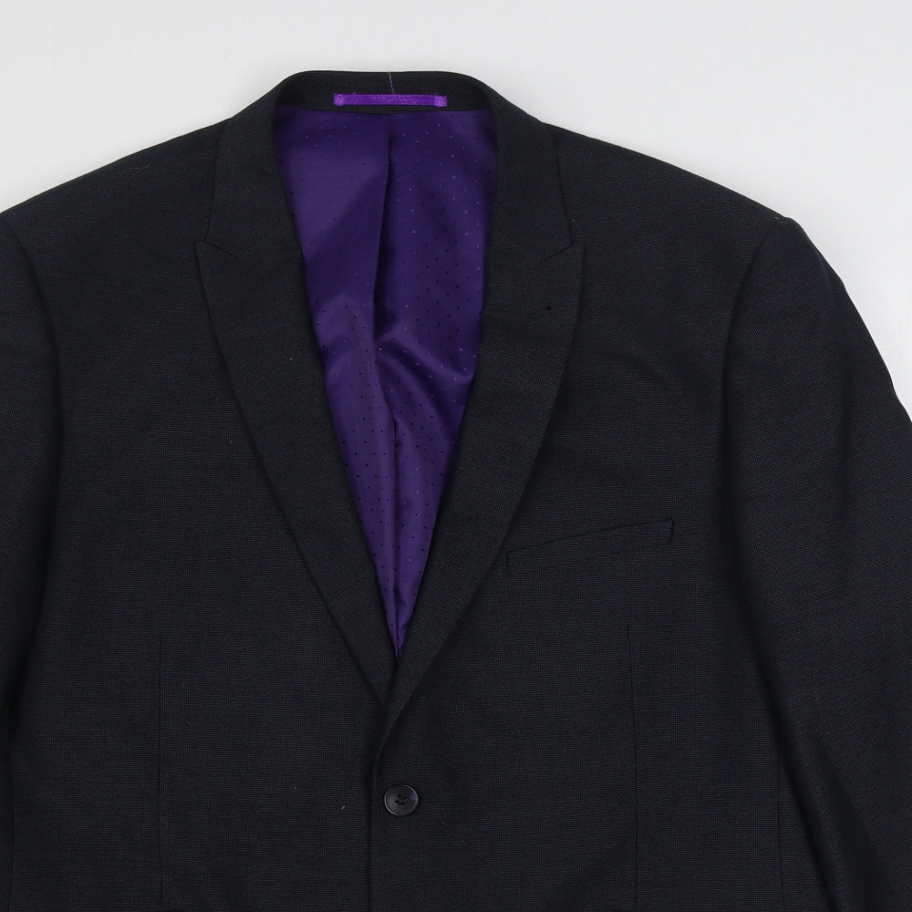 Mens UK Size 42 Taylor & Wright Regular Blue Suit Jacket