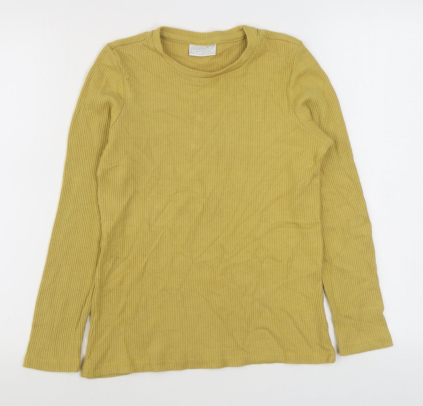 Womens UK Size S Cotswold Yellow Pullover Jumper