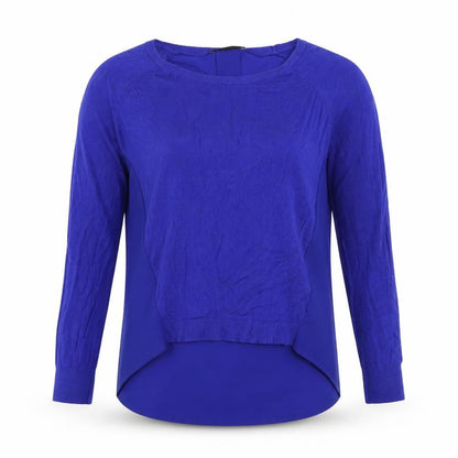 Womens UK Size S Oasis Blue Pullover Jumper