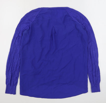 Womens UK Size S Oasis Blue Pullover Jumper