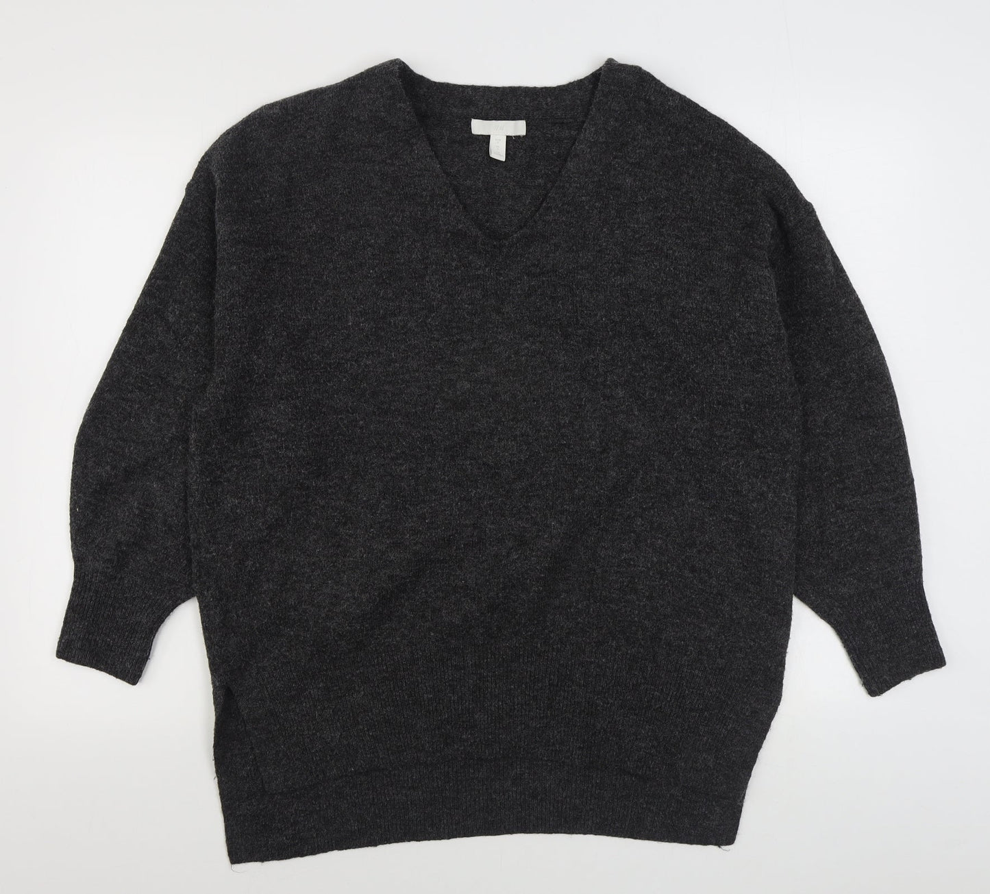 Womens UK Size S H&M Grey Pullover Jumper