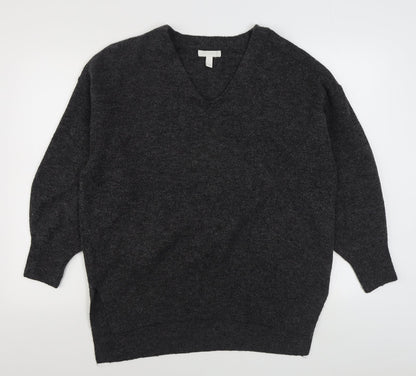 Womens UK Size S H&M Grey Pullover Jumper