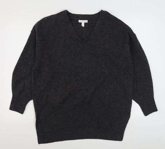 Womens UK Size S H&M Grey Pullover Jumper
