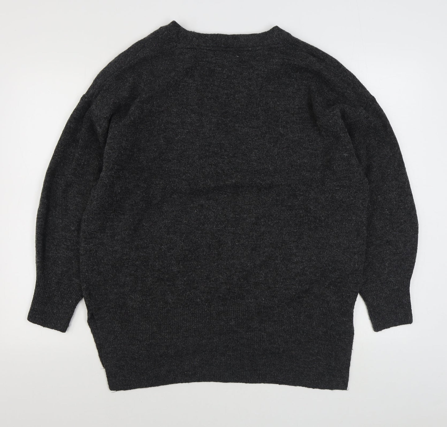 Womens UK Size S H&M Grey Pullover Jumper