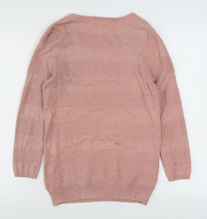 Womens UK Size 8 Warehouse Pink Pullover Jumper
