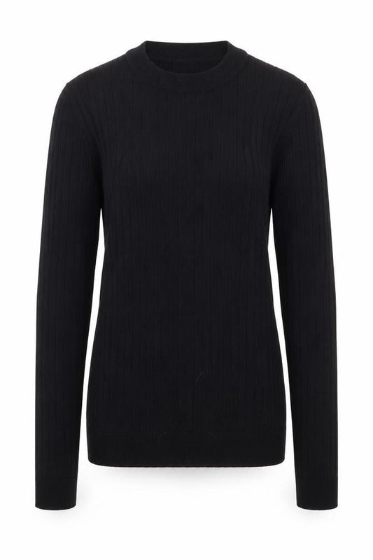 Womens UK Size 10 New Look Black Pullover Jumper