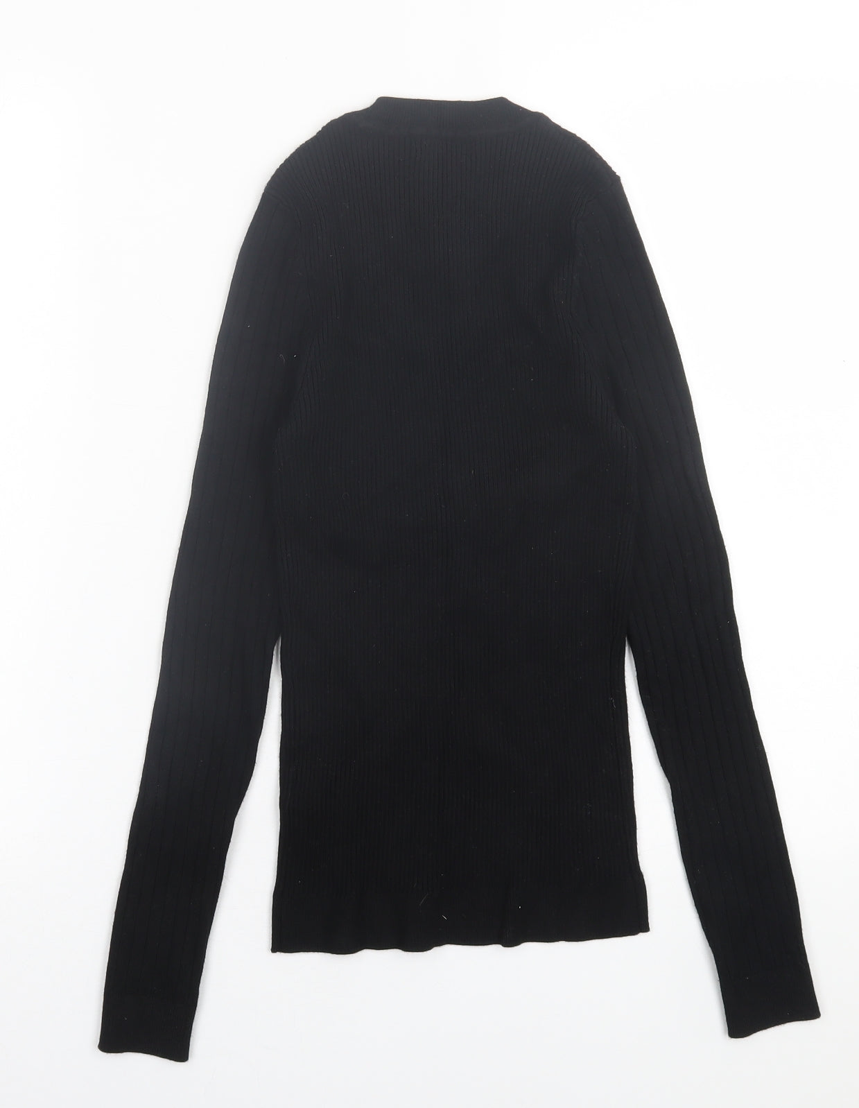 Womens UK Size 10 New Look Black Pullover Jumper