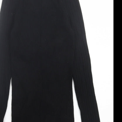 Womens UK Size 10 New Look Black Pullover Jumper