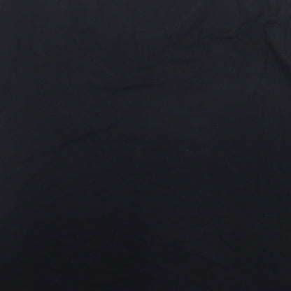 Womens UK Size 12 Missguided Black Basic T-Shirt