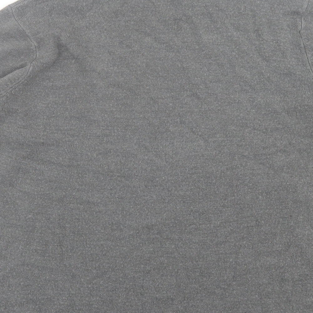 Womens UK Size 14 Classic Grey Pullover Jumper