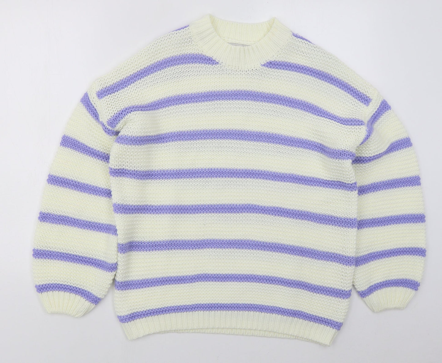 Womens UK Size 6 In the Style White Pullover Jumper