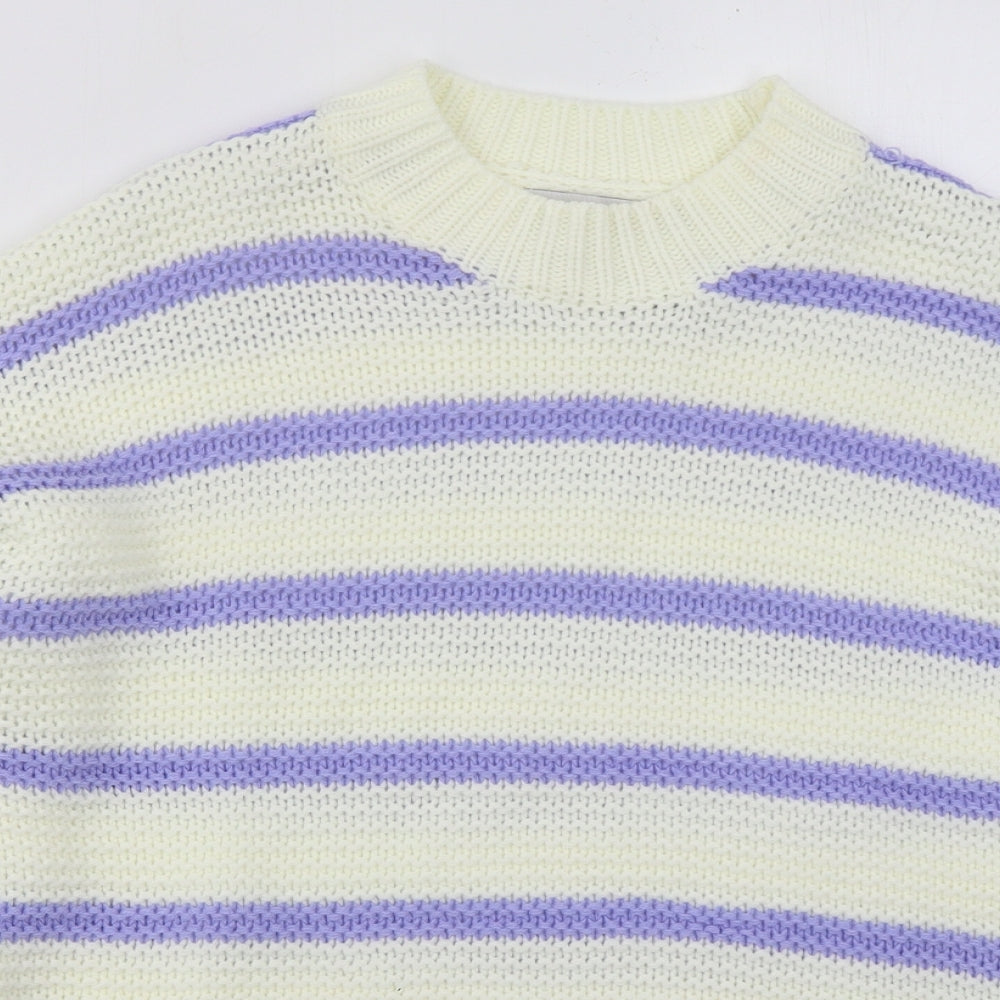 Womens UK Size 6 In the Style White Pullover Jumper