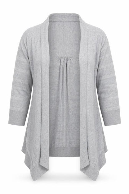 Womens UK Size 8 F&F Grey Cardigan Jumper