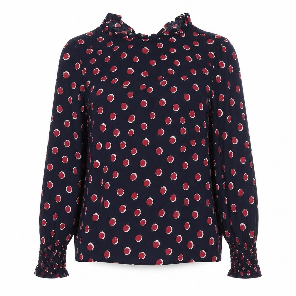 Womens UK Size 10 TU Blue Basic Blouse