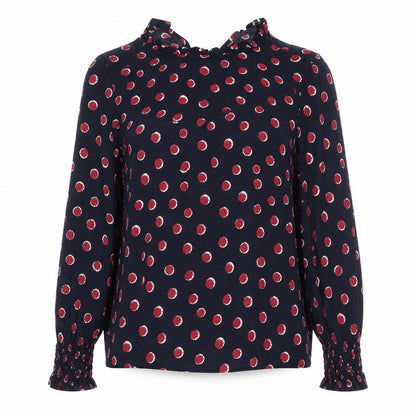 Womens UK Size 10 TU Blue Basic Blouse