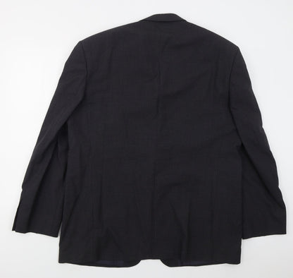 Mens UK Size 46 Label Regular Grey Suit Jacket