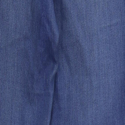H&M Womens Blue  Cotton Jegging Jeans Size 8 L29 in Regular